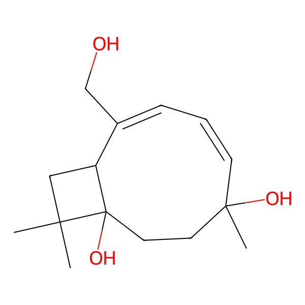 2D Structure of Punctatin B