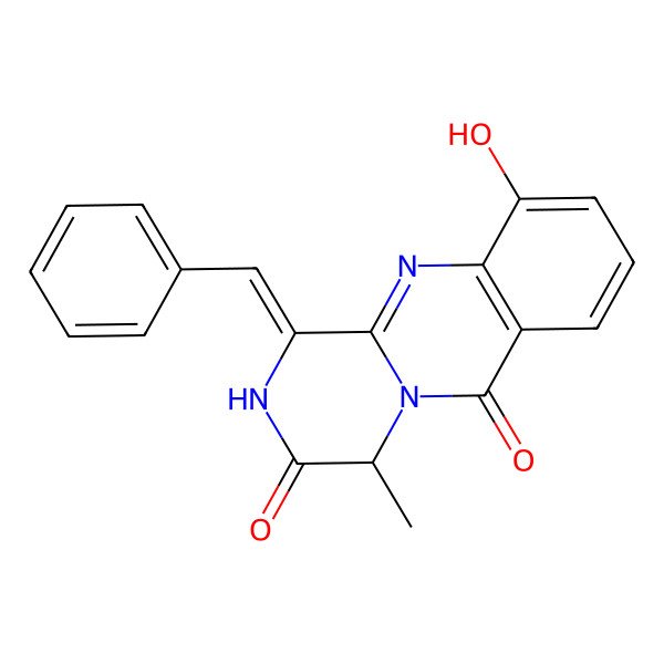 2D Structure of Puniceloid D