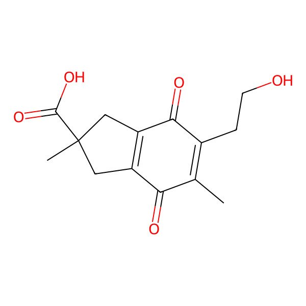 2D Structure of Puraquinonic acid