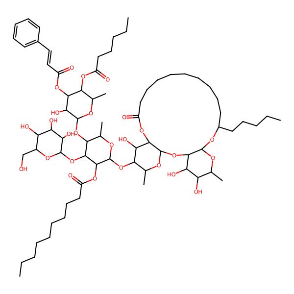 2D Structure of Purginoside II