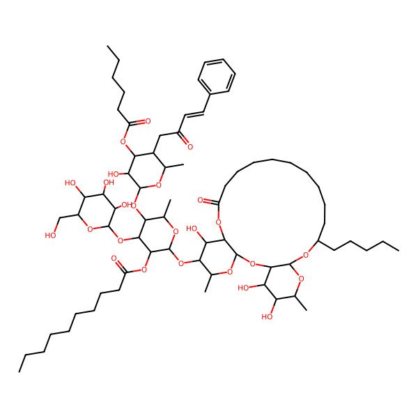 2D Structure of Purginoside III