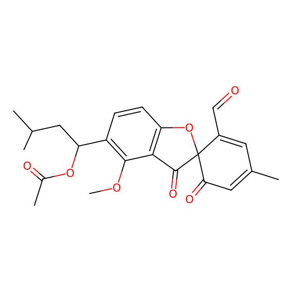 2D Structure of Purpactin C