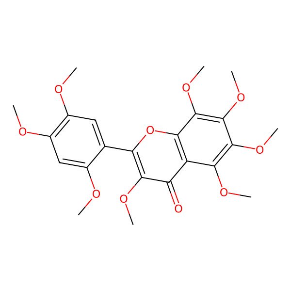 2D Structure of Purpurascenin