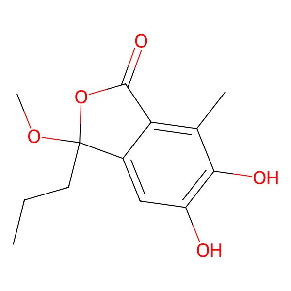 2D Structure of Purpurester A