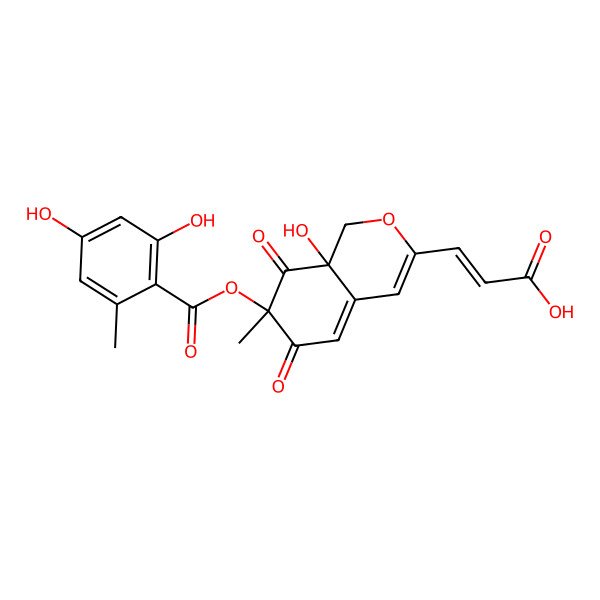 2D Structure of Purpurquinone D