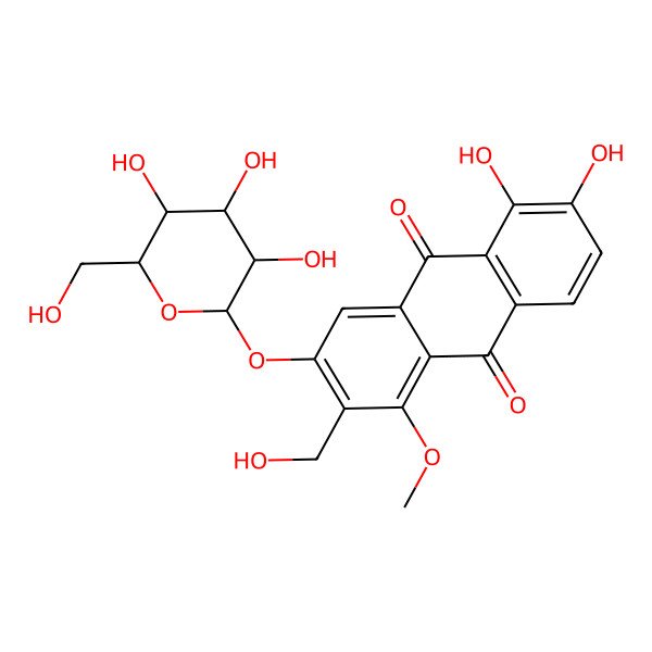 2D Structure of Putorinoside A