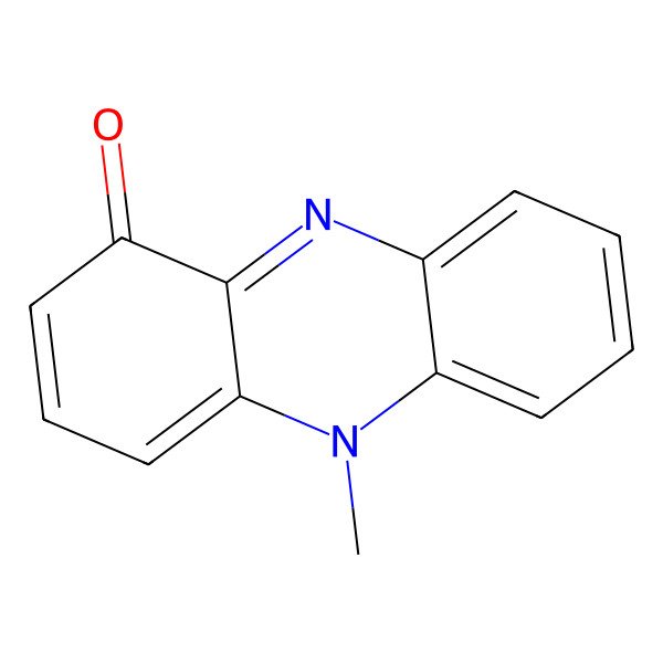 2D Structure of Pyocyanin
