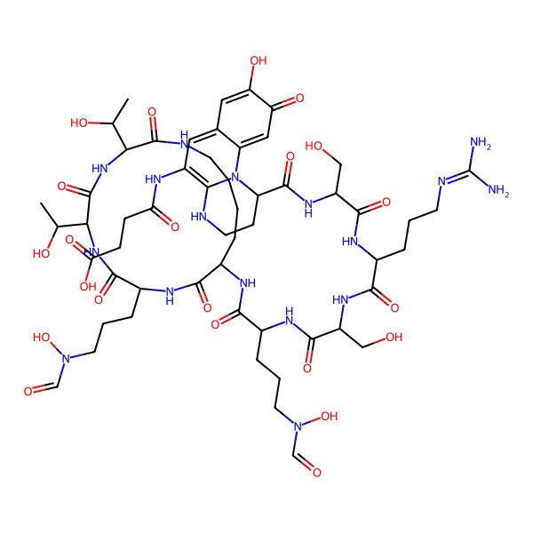 2D Structure of Pyoverdin Pa A