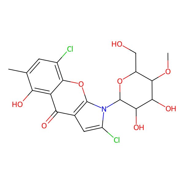 2D Structure of Pyralomicin 2b