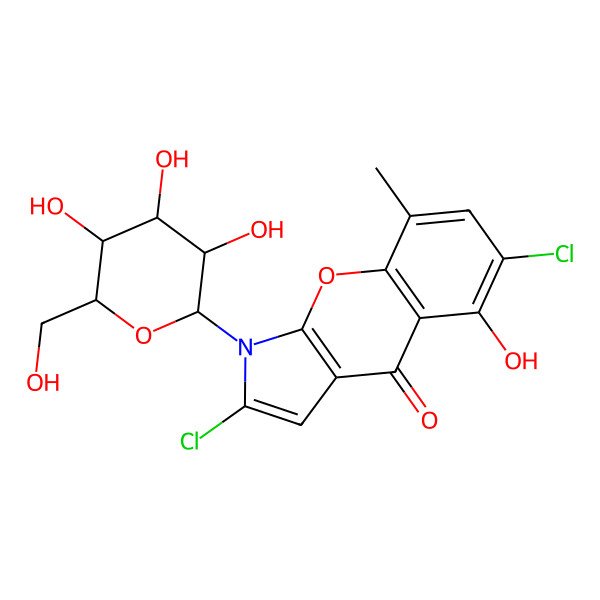 2D Structure of Pyralomicin 2c