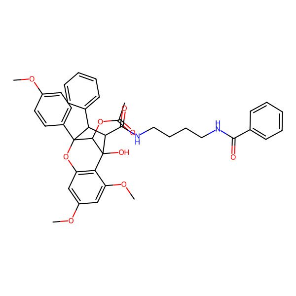 2D Structure of Pyramidaglain B