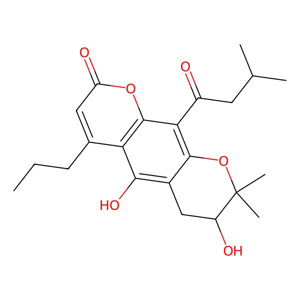 2D Structure of Pyranomammea C