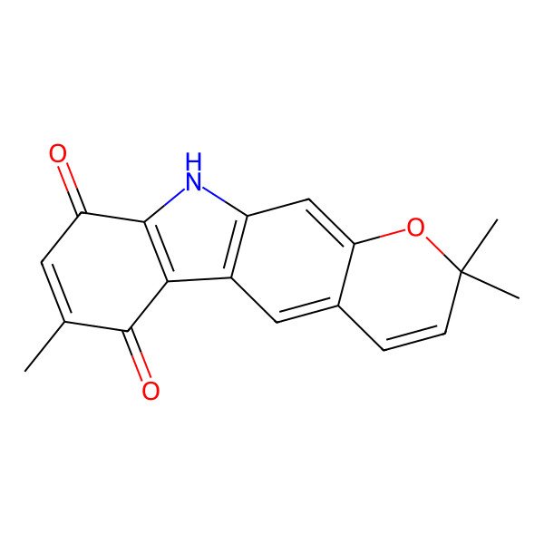 2D Structure of Pyrayachinon-A