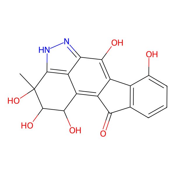 2D Structure of Pyrazolofluostatin B