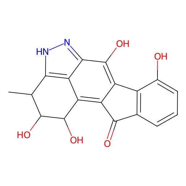 2D Structure of Pyrazolofluostatin C