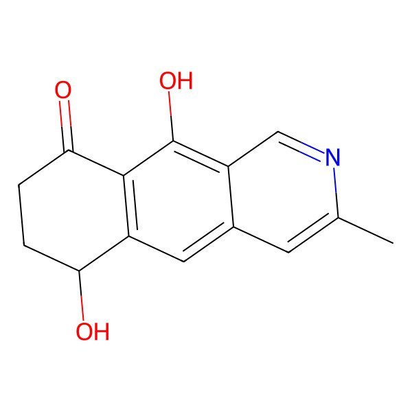 2D Structure of Pyrenoline B