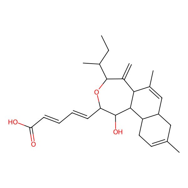 2D Structure of pyrenulic acid G