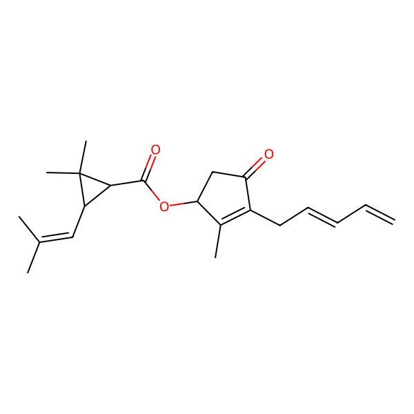 2D Structure of Pyrethrine 1