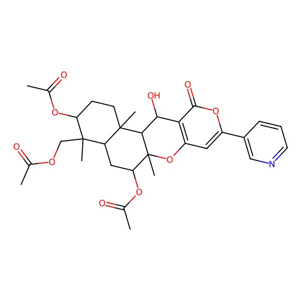 2D Structure of Pyripyropene A