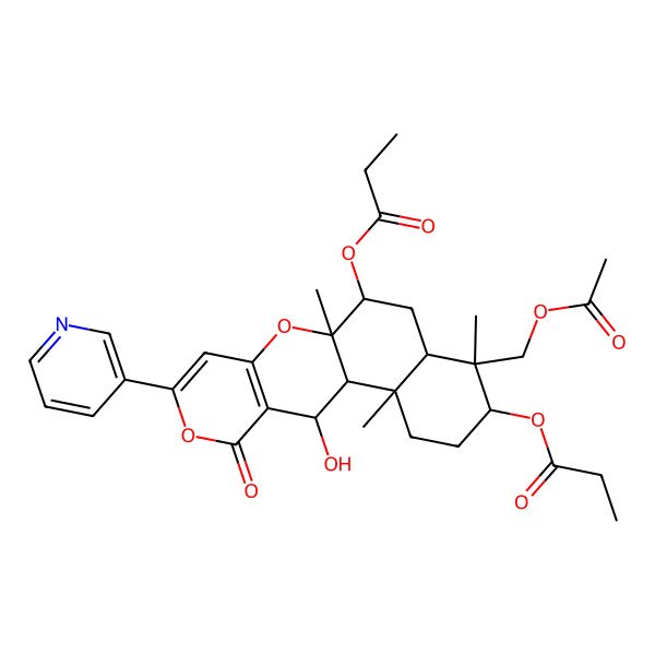 2D Structure of Pyripyropene J