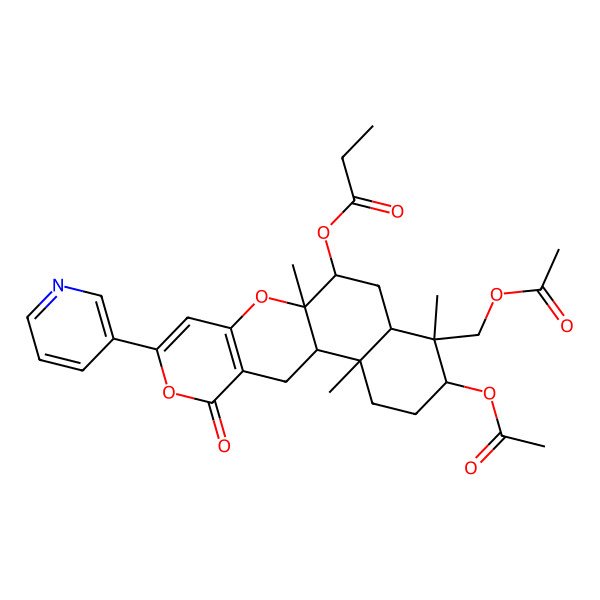 2D Structure of Pyripyropene M