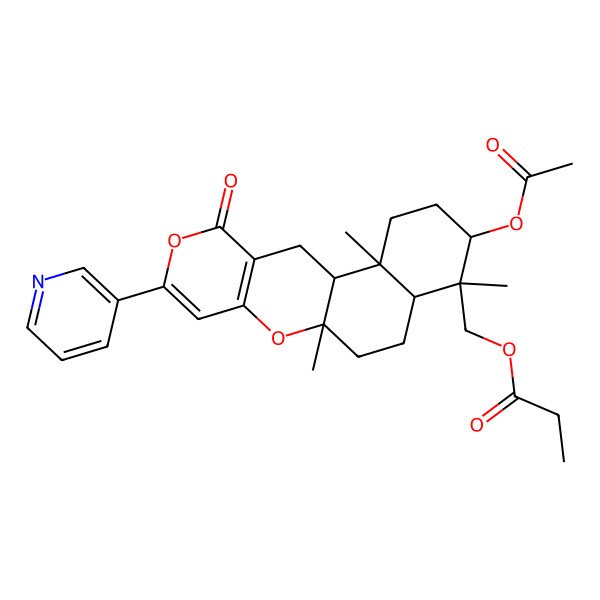2D Structure of Pyripyropene P