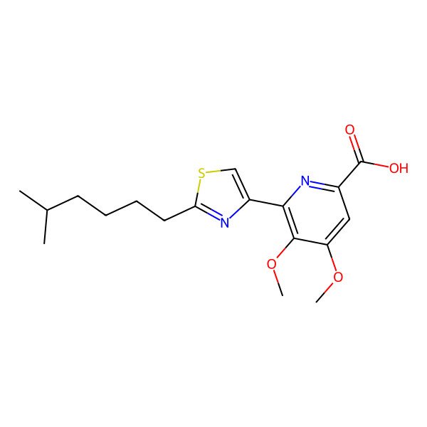 2D Structure of Pyrizomicin A