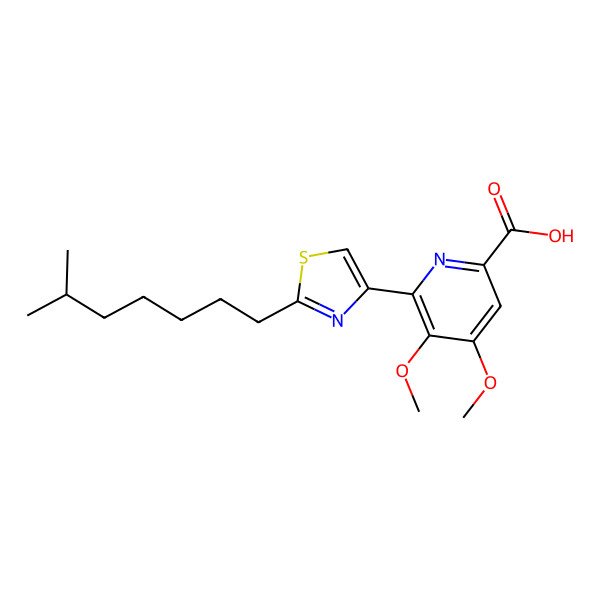 2D Structure of Pyrizomicin B