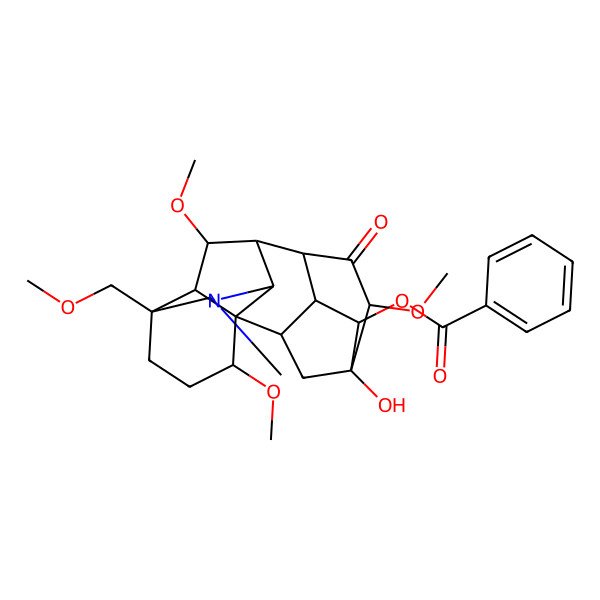 2D Structure of Pyrohypaconitine