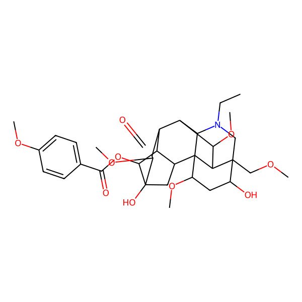 2D Structure of Pyrojesaconitine