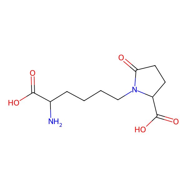 2D Structure of Pyrosaccharopine