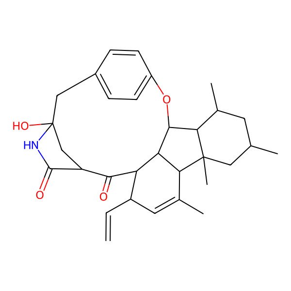 2D Structure of Pyrrocidine B