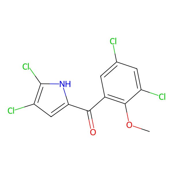 2D Structure of Pyrrolomycin I
