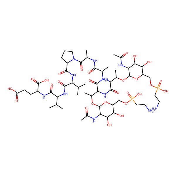 2D Structure of Qniumucin
