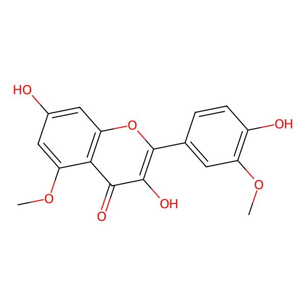 2D Structure of Quercetin 5,3'-dimethyl ether 2D Structure of Quercetin 5,3'-dimethyl ether