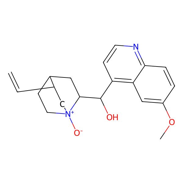 2D Structure of Quinine N-Oxide 2D Structure of Quinine N-Oxide