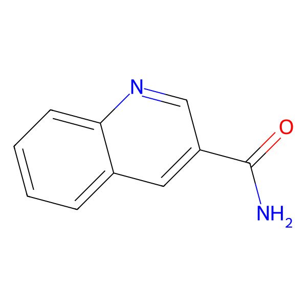 2D Structure of 3-Quinolinecarboxamide