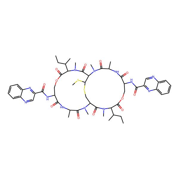 2D Structure of Quinomycin B