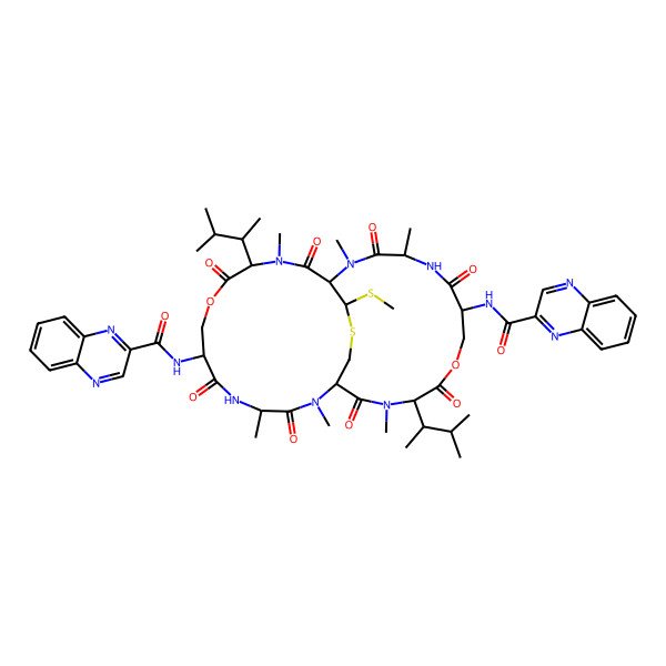 2D Structure of Quinomycin C 2D Structure of Quinomycin C