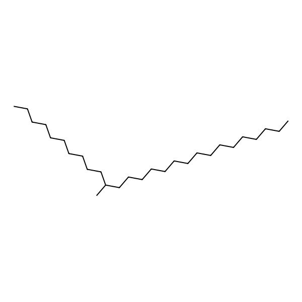 2D Structure of (r)-11-Methylheptacosane