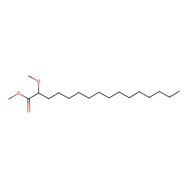 2D Structure of (R)-2-Methoxyhexadecanoic acid methyl ester 2D Structure of (R)-2-Methoxyhexadecanoic acid methyl ester
