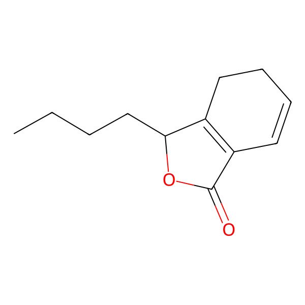 2D Structure of (R)-3-Butyl-4,5-dihydroisobenzofuran-1(3H)-one