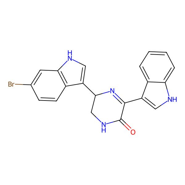 2D Structure of (R)-6'-debromohamacanthin B 2D Structure of (R)-6'-debromohamacanthin B