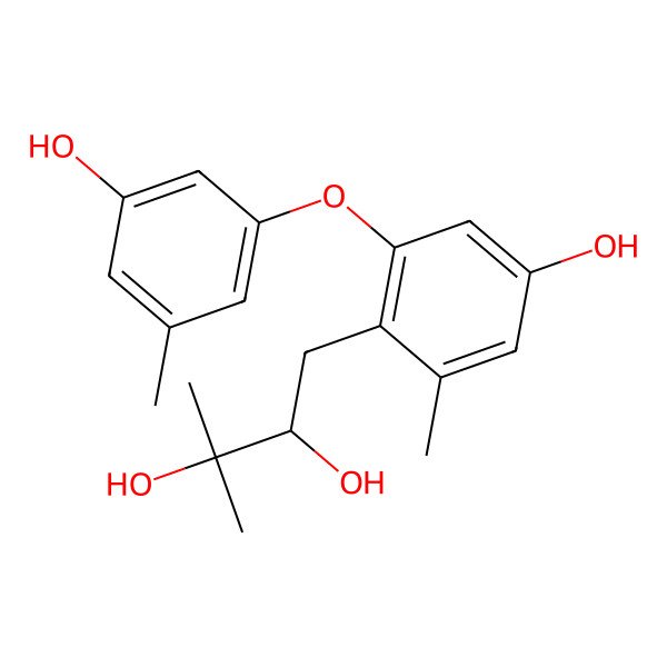 2D Structure of (R)-diorcinol B 2D Structure of (R)-diorcinol B