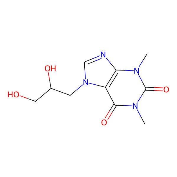 2D Structure of (R)-dyphylline 2D Structure of (R)-dyphylline