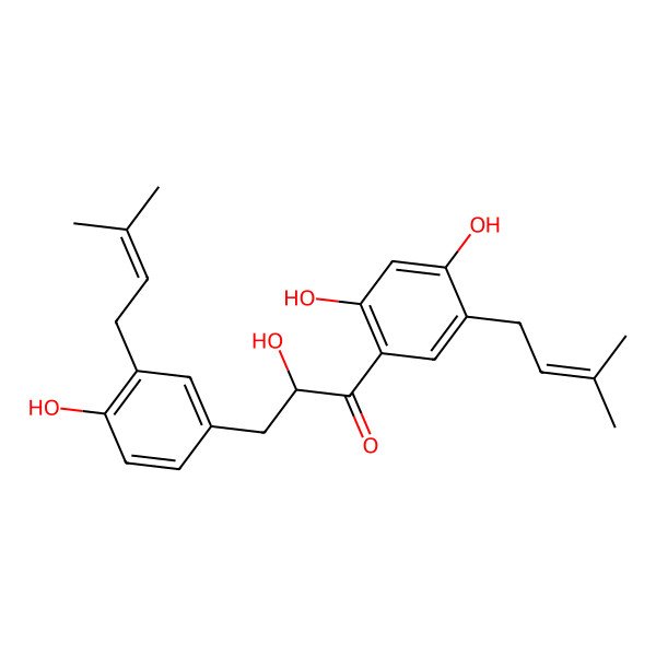 2D Structure of (R)-Kanzonol Y 2D Structure of (R)-Kanzonol Y