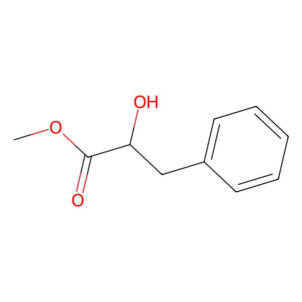 2D Structure of methyl (2R)-2-hydroxy-3-phenylpropanoate