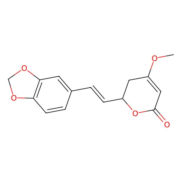 2D Structure of (R)-Methysticin 2D Structure of (R)-Methysticin