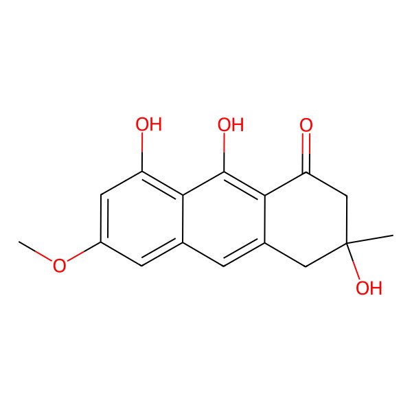 2D Structure of (R)-Torosachrysone