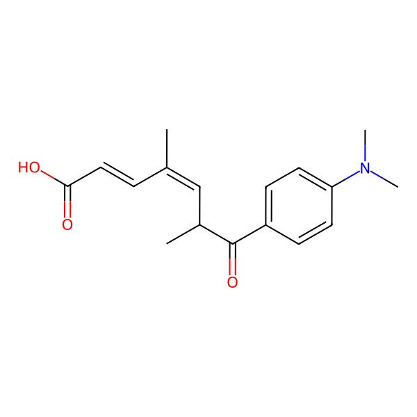 2D Structure of (R)-Trichostatic Acid